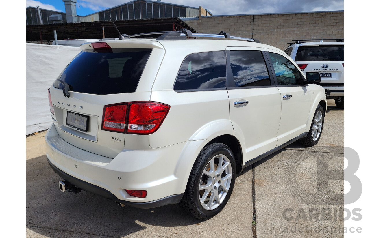 11/2013 Dodge Journey R/T JC MY12 4d Wagon White 3.6L