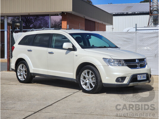 11/2013 Dodge Journey R/T JC MY12 4d Wagon White 3.6L