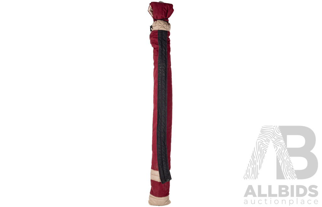 Artist Unknown, (20th Century), Custom Made in F Sharp, Eucalyptus Gum with Hand Decorated and Polished Pyrogravure to Base, Didgeridoo, 132 Cm (length)