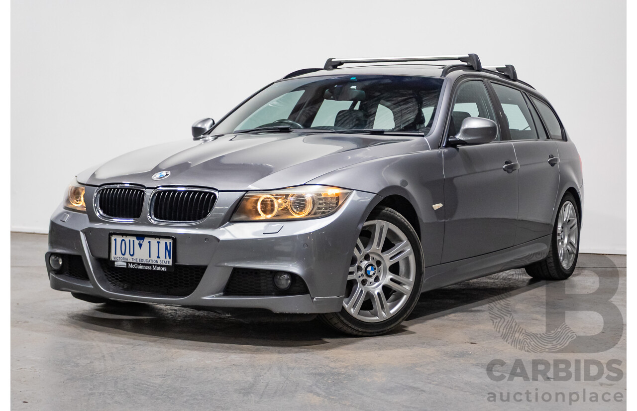 01/2011 BMW 320d Touring Lifestyle Msport Pack E91 MY11 4D Wagon Grey Turbo Diesel 2.0L