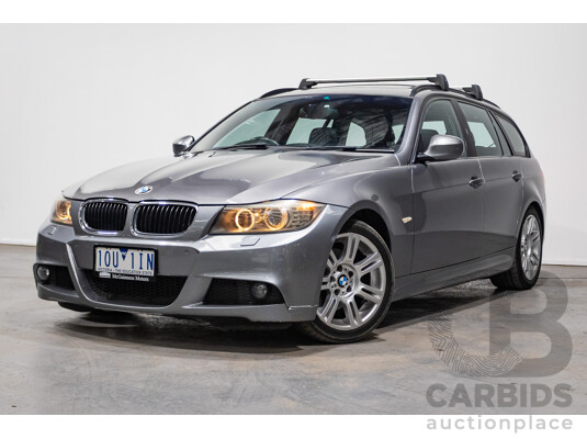 01/2011 BMW 320d Touring Lifestyle Msport Pack E91 MY11 4D Wagon Grey Turbo Diesel 2.0L