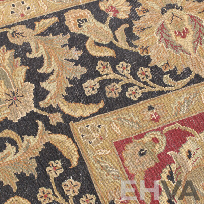 Large Hand Knotted Thick Wool Persian Mains Carpet, Purchase Cadrys