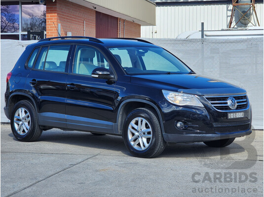 6/2011 Volkswagen Tiguan 103 TDI 5NC MY11 4d Wagon Black 2.0L