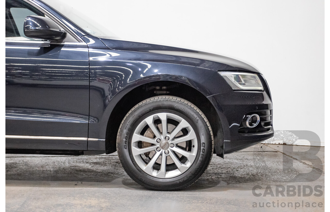 11/2014 Audi Q5 2.0 TDI Quattro (AWD) 8R MY15 4D Wagon Moonlight Blue Turbo Diesel 2.0L