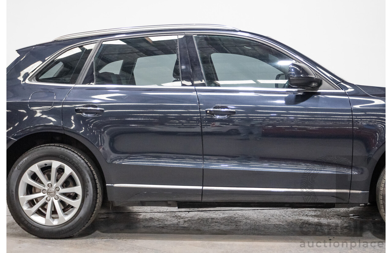 11/2014 Audi Q5 2.0 TDI Quattro (AWD) 8R MY15 4D Wagon Moonlight Blue Turbo Diesel 2.0L