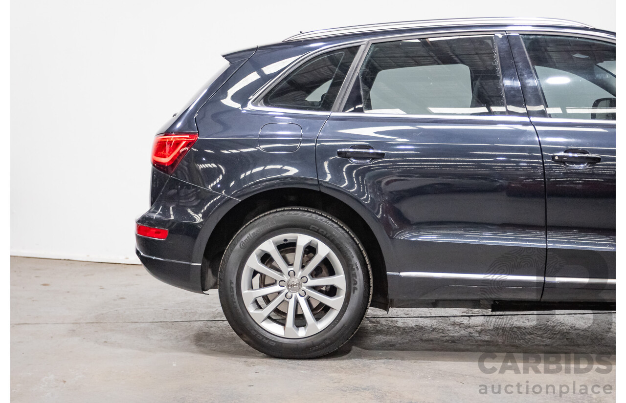 11/2014 Audi Q5 2.0 TDI Quattro (AWD) 8R MY15 4D Wagon Moonlight Blue Turbo Diesel 2.0L