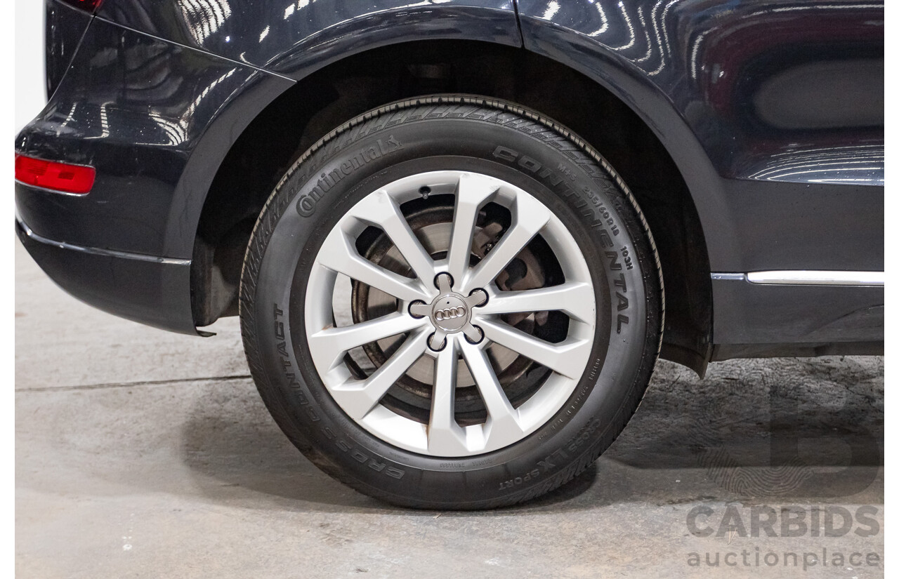 11/2014 Audi Q5 2.0 TDI Quattro (AWD) 8R MY15 4D Wagon Moonlight Blue Turbo Diesel 2.0L
