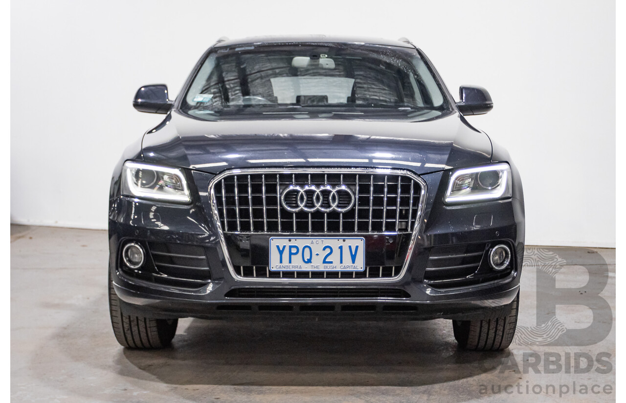 11/2014 Audi Q5 2.0 TDI Quattro (AWD) 8R MY15 4D Wagon Moonlight Blue Turbo Diesel 2.0L