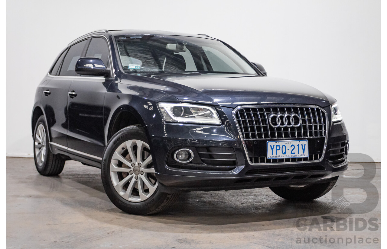 11/2014 Audi Q5 2.0 TDI Quattro (AWD) 8R MY15 4D Wagon Moonlight Blue Turbo Diesel 2.0L