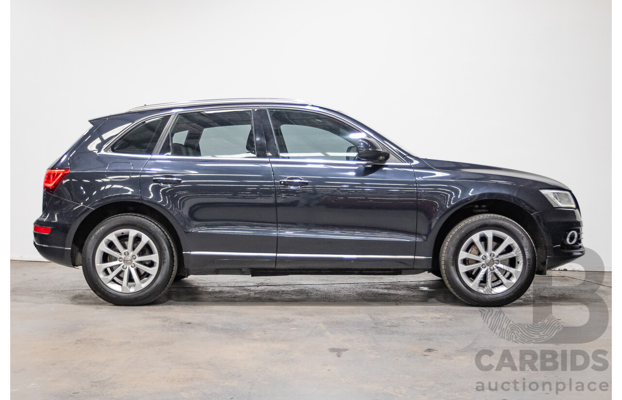 11/2014 Audi Q5 2.0 TDI Quattro (AWD) 8R MY15 4D Wagon Moonlight Blue Turbo Diesel 2.0L