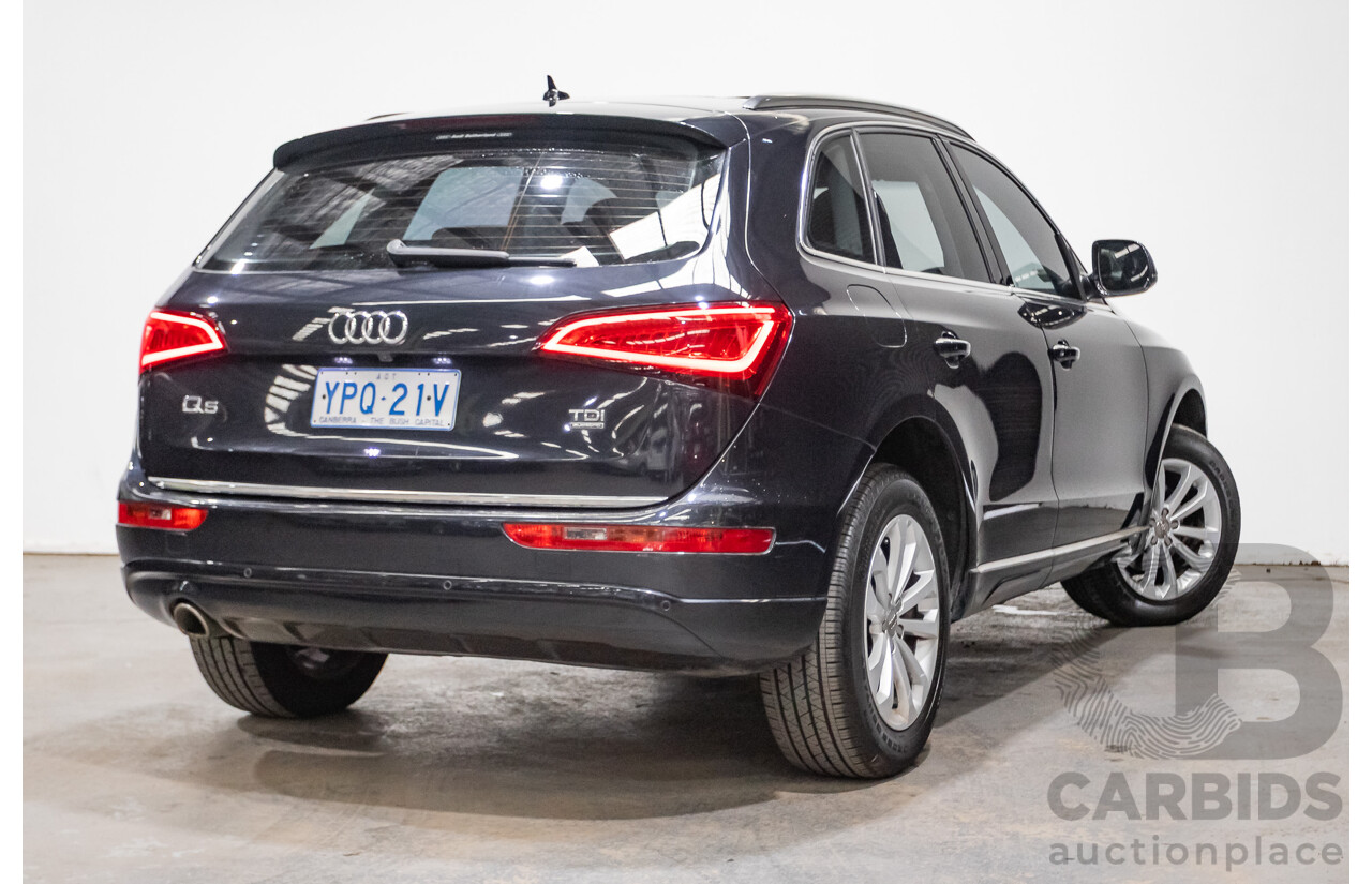11/2014 Audi Q5 2.0 TDI Quattro (AWD) 8R MY15 4D Wagon Moonlight Blue Turbo Diesel 2.0L