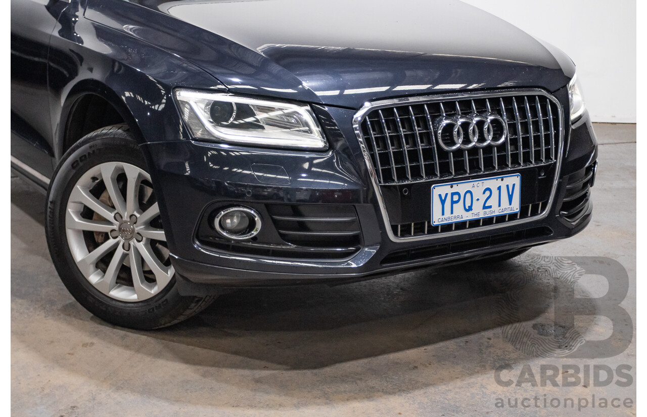11/2014 Audi Q5 2.0 TDI Quattro (AWD) 8R MY15 4D Wagon Moonlight Blue Turbo Diesel 2.0L