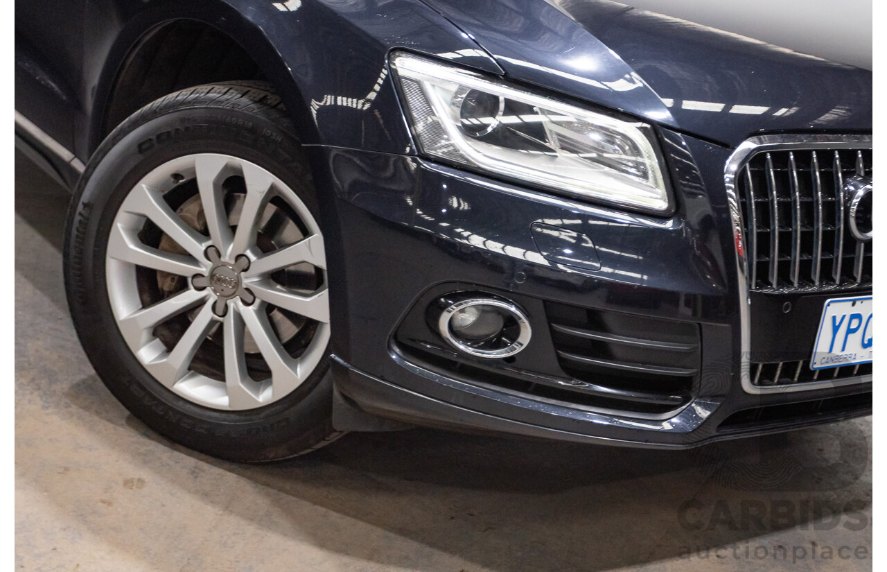 11/2014 Audi Q5 2.0 TDI Quattro (AWD) 8R MY15 4D Wagon Moonlight Blue Turbo Diesel 2.0L