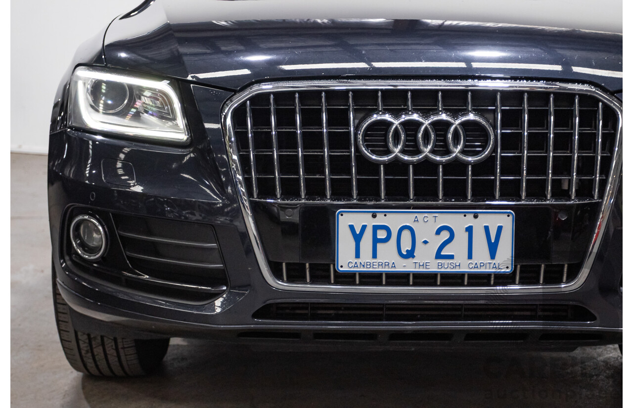 11/2014 Audi Q5 2.0 TDI Quattro (AWD) 8R MY15 4D Wagon Moonlight Blue Turbo Diesel 2.0L