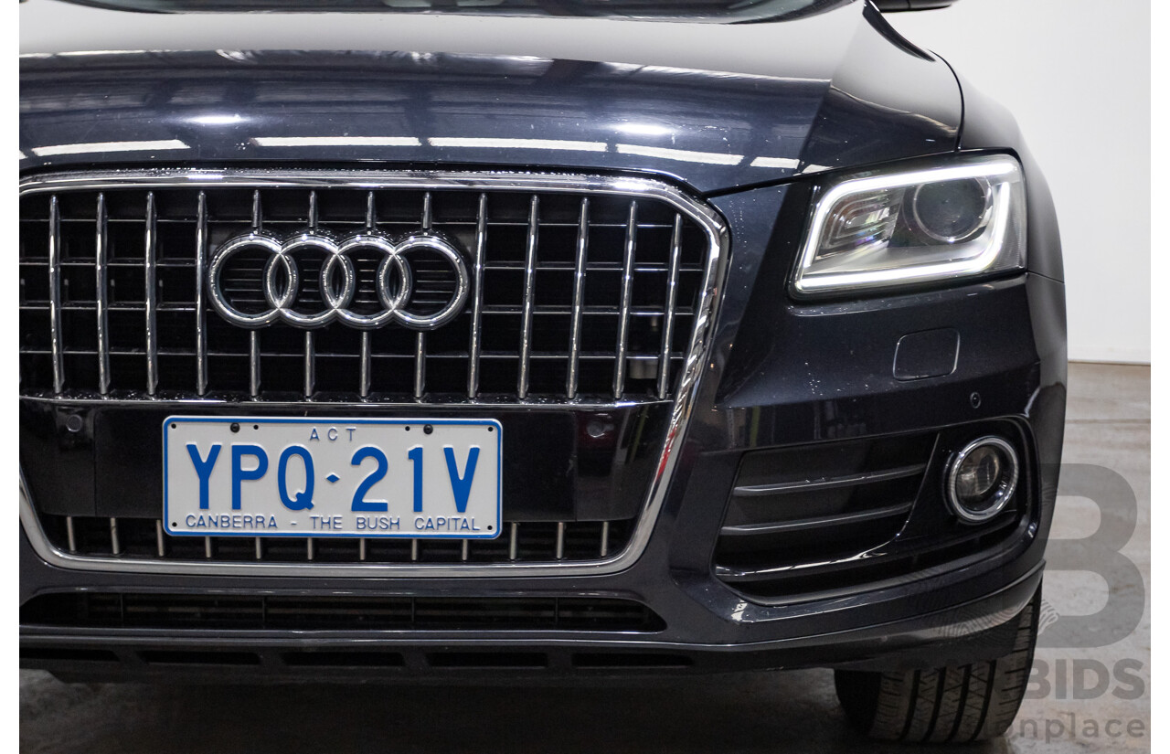 11/2014 Audi Q5 2.0 TDI Quattro (AWD) 8R MY15 4D Wagon Moonlight Blue Turbo Diesel 2.0L