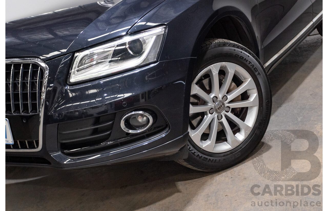 11/2014 Audi Q5 2.0 TDI Quattro (AWD) 8R MY15 4D Wagon Moonlight Blue Turbo Diesel 2.0L