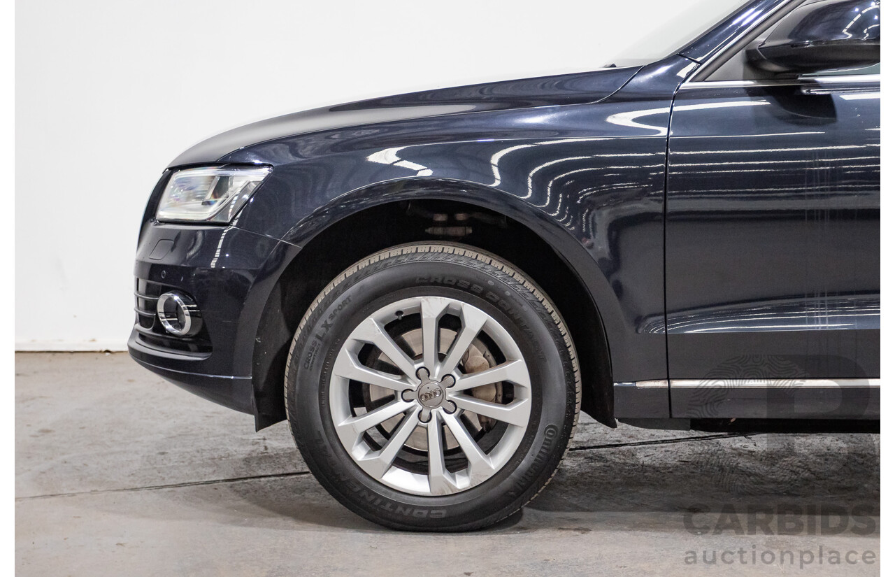 11/2014 Audi Q5 2.0 TDI Quattro (AWD) 8R MY15 4D Wagon Moonlight Blue Turbo Diesel 2.0L