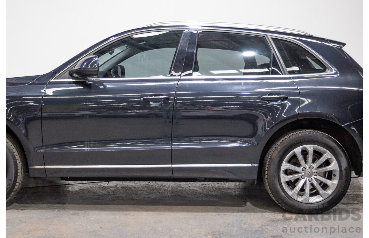11/2014 Audi Q5 2.0 TDI Quattro (AWD) 8R MY15 4D Wagon Moonlight Blue Turbo Diesel 2.0L