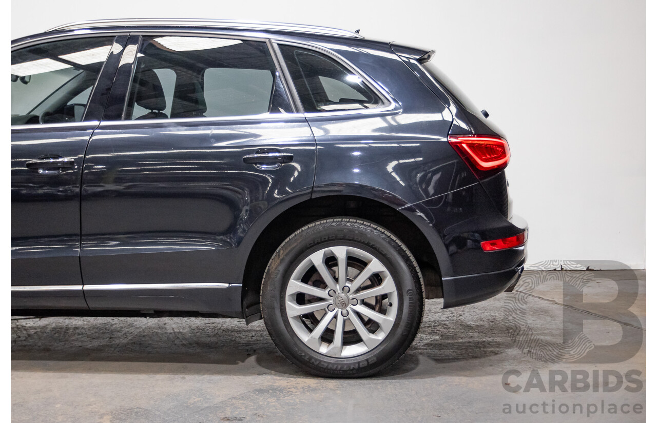 11/2014 Audi Q5 2.0 TDI Quattro (AWD) 8R MY15 4D Wagon Moonlight Blue Turbo Diesel 2.0L
