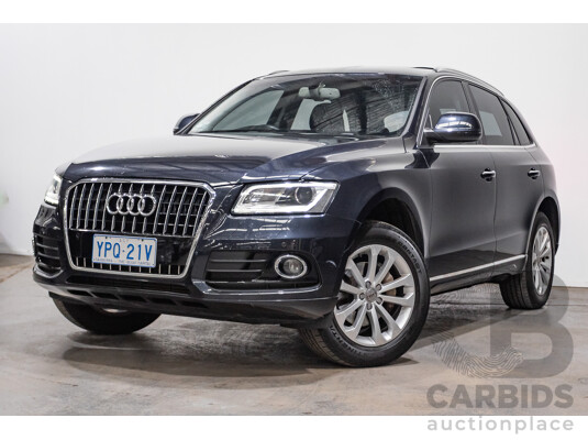 11/2014 Audi Q5 2.0 TDI Quattro (AWD) 8R MY15 4D Wagon Moonlight Blue Turbo Diesel 2.0L 11/2014 Audi Q5 2.0 TDI Quattro (AWD) 8R MY15 4D Wagon Moonlight Blue Turbo Diesel 2.0L