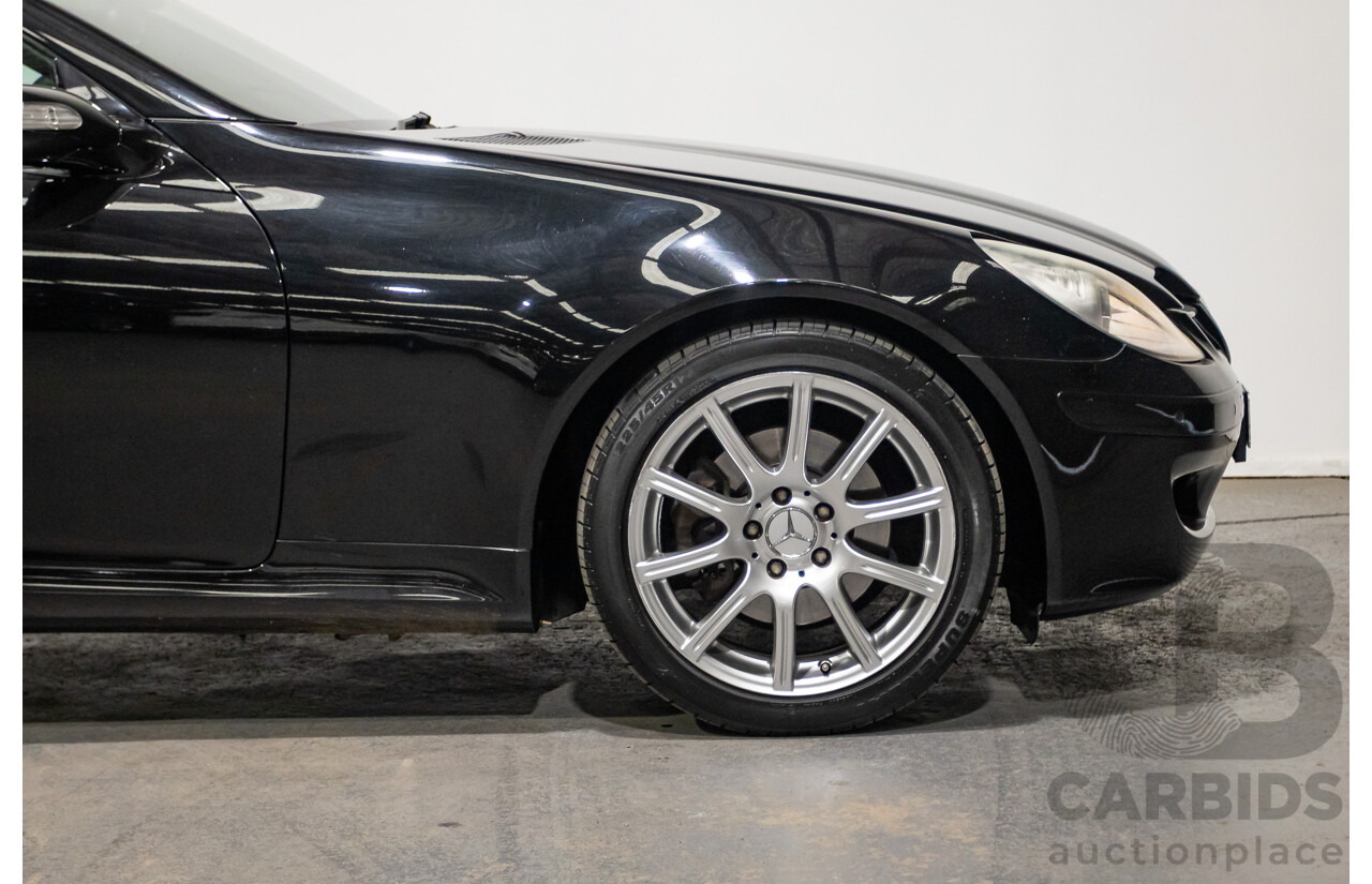 11/2006 Mercedes-Benz SLK 280 R171 2d Convertible Obsidian Black 3.0L