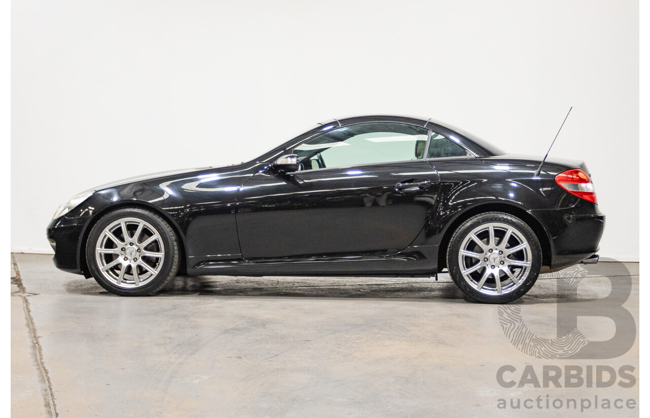 11/2006 Mercedes-Benz SLK 280 R171 2d Convertible Obsidian Black 3.0L