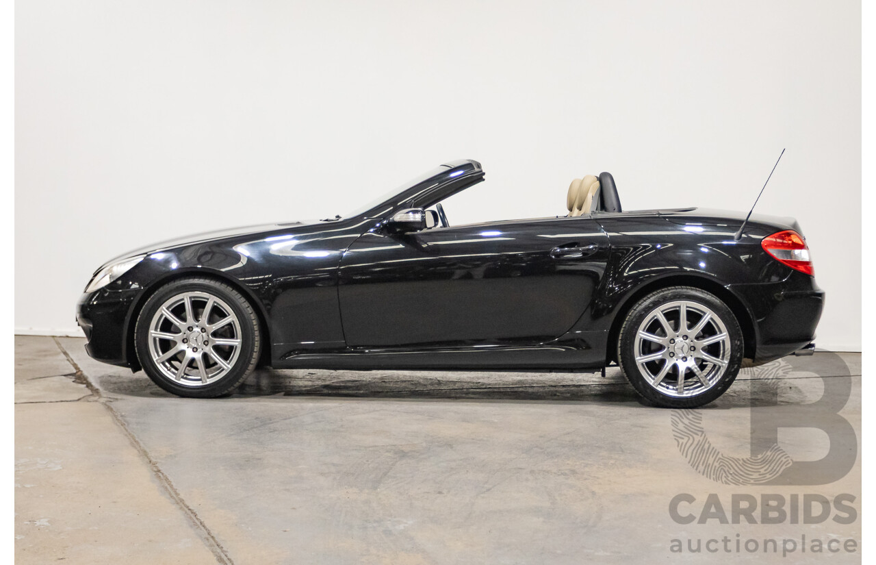11/2006 Mercedes-Benz SLK 280 R171 2d Convertible Obsidian Black 3.0L