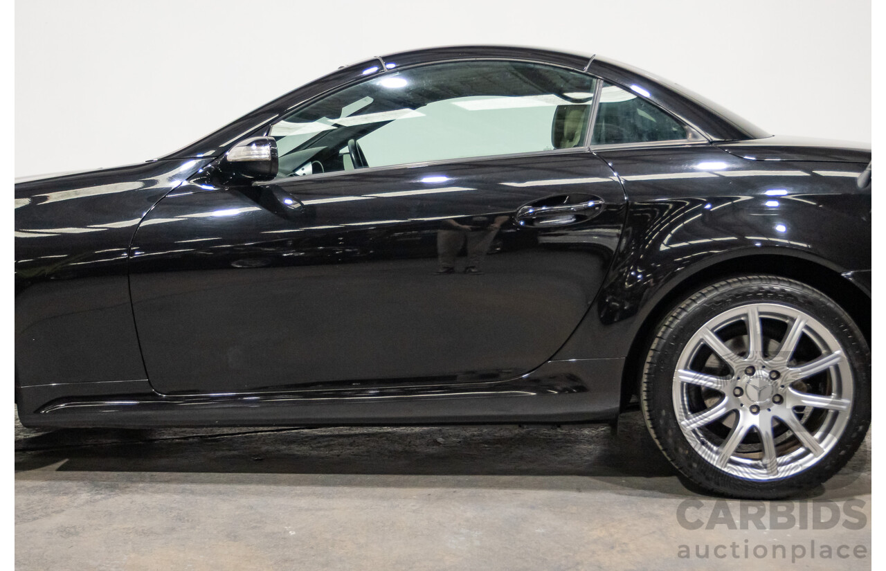 11/2006 Mercedes-Benz SLK 280 R171 2d Convertible Obsidian Black 3.0L