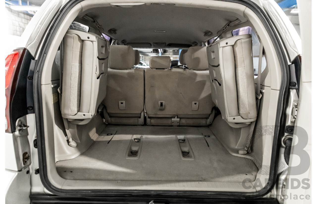 2/2007 Toyota Landcruiser Prado GX (4x4) KDJ120R 07 Upgrade 4d Wagon Dune Metallic Turbo Diesel 3.0L