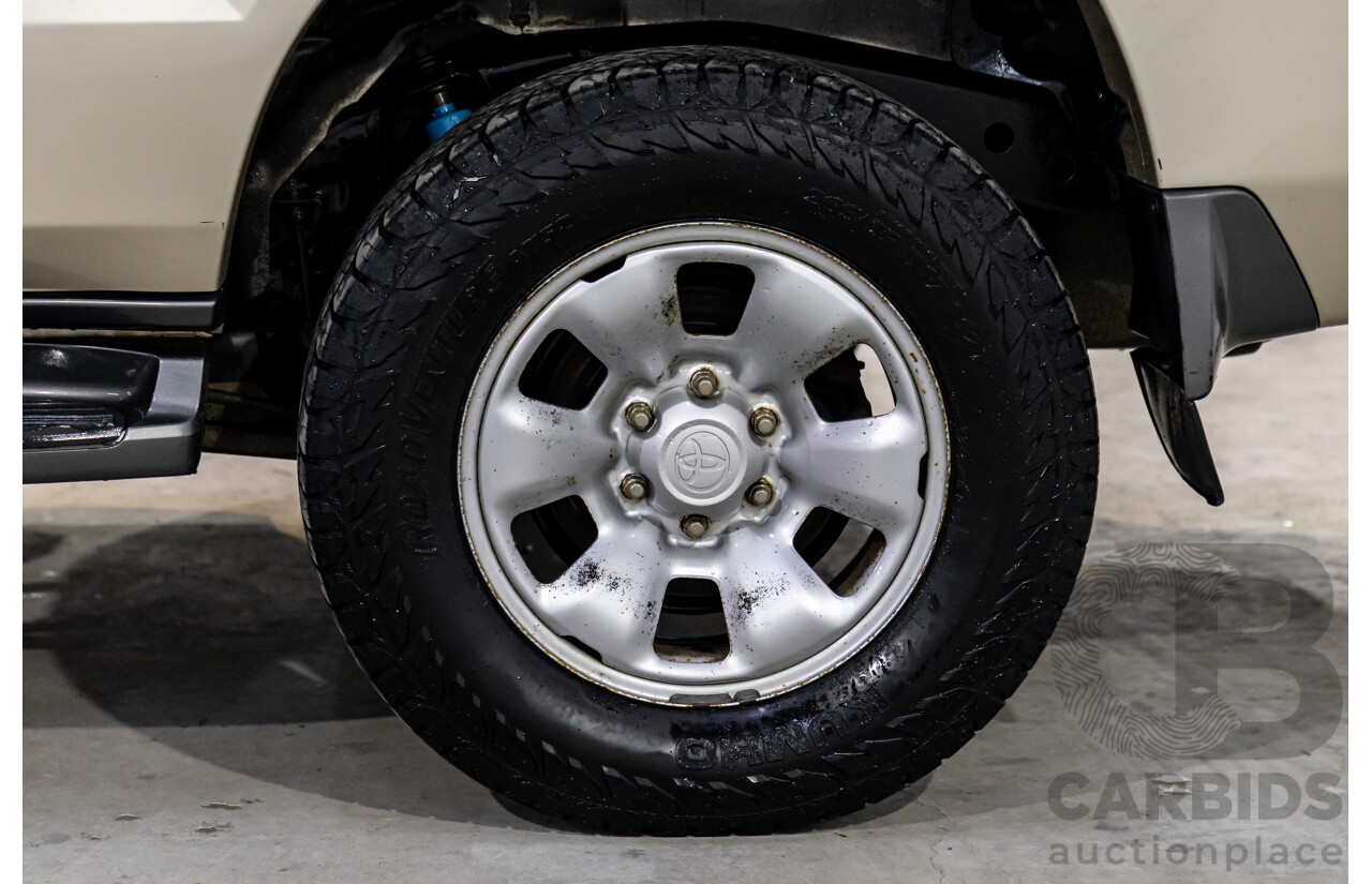 2/2007 Toyota Landcruiser Prado GX (4x4) KDJ120R 07 Upgrade 4d Wagon Dune Metallic Turbo Diesel 3.0L