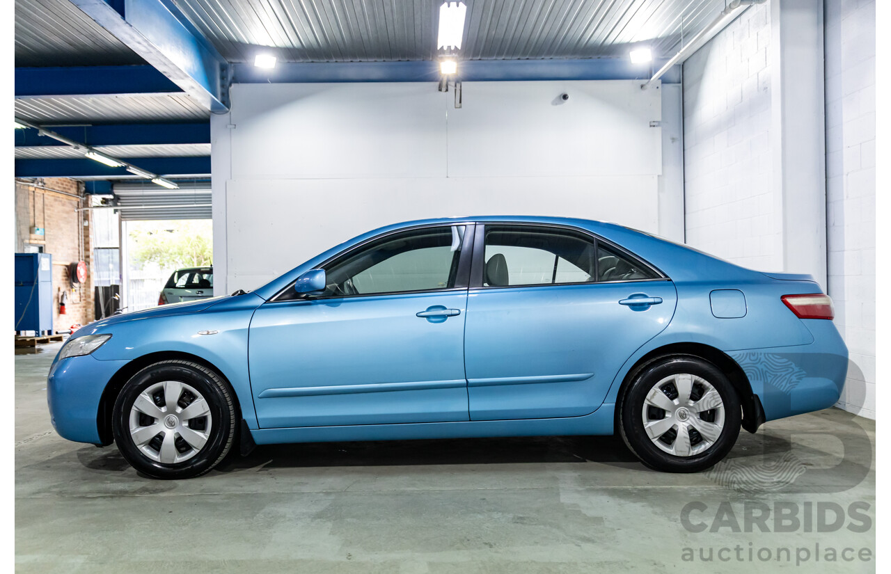 5/2007 Toyota Camry Altise ACV40R 4d Sedan Carribean Blue Metallic 2.4L