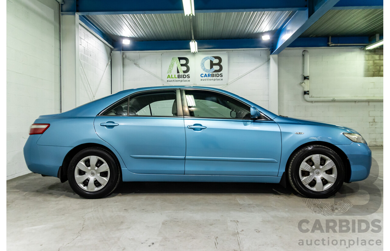 5/2007 Toyota Camry Altise ACV40R 4d Sedan Carribean Blue Metallic 2.4L