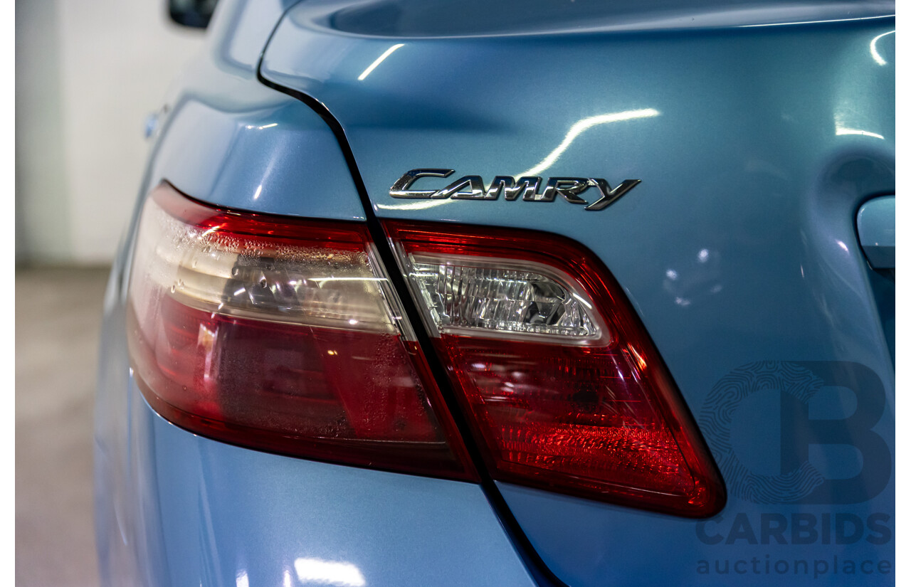 5/2007 Toyota Camry Altise ACV40R 4d Sedan Carribean Blue Metallic 2.4L