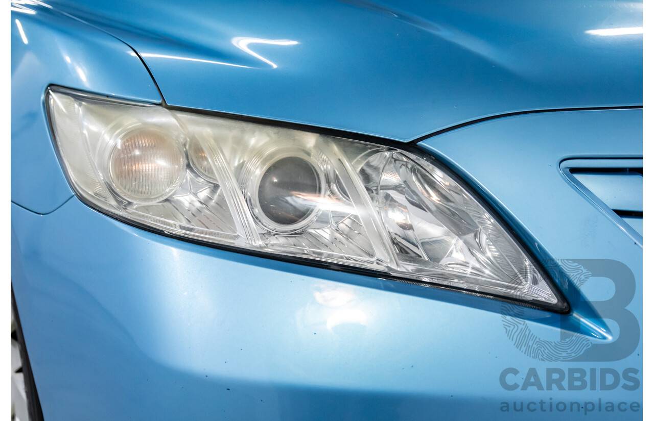 5/2007 Toyota Camry Altise ACV40R 4d Sedan Carribean Blue Metallic 2.4L
