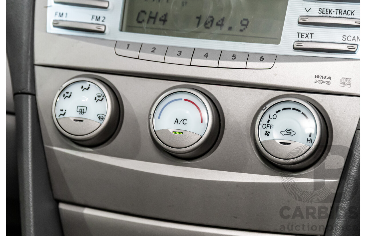 5/2007 Toyota Camry Altise ACV40R 4d Sedan Carribean Blue Metallic 2.4L