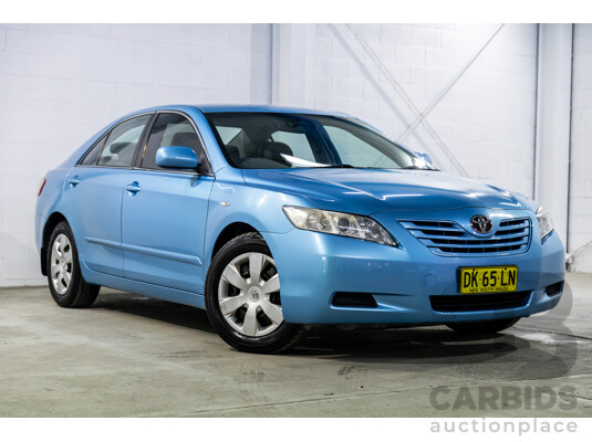 5/2007 Toyota Camry Altise ACV40R 4d Sedan Carribean Blue Metallic 2.4L