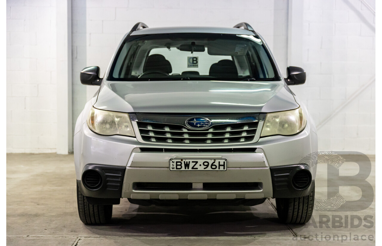 6/2011 Subaru Forester X MY12 4d Wagon Steel Silver Metallic 2.5L
