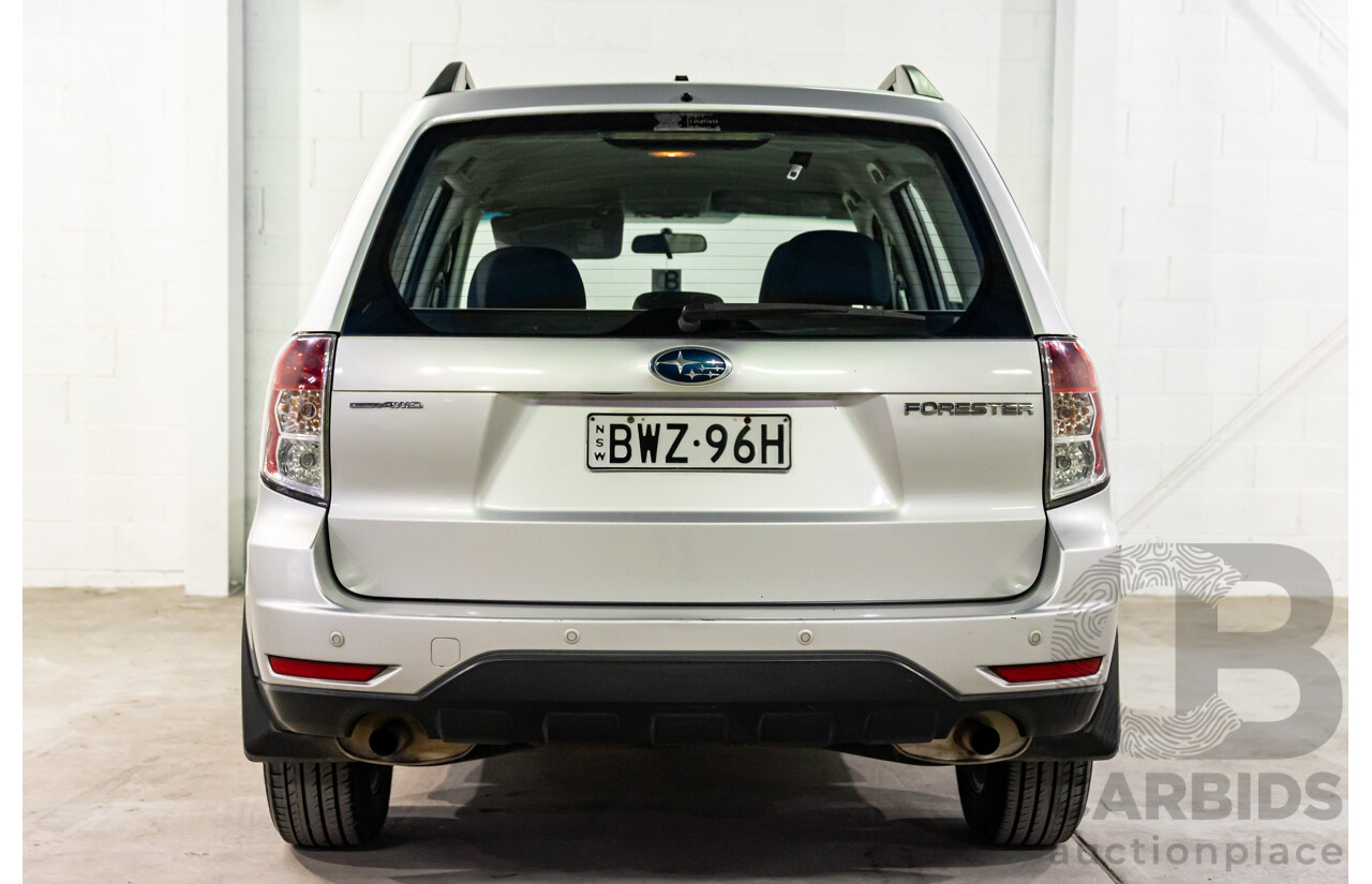6/2011 Subaru Forester X MY12 4d Wagon Steel Silver Metallic 2.5L