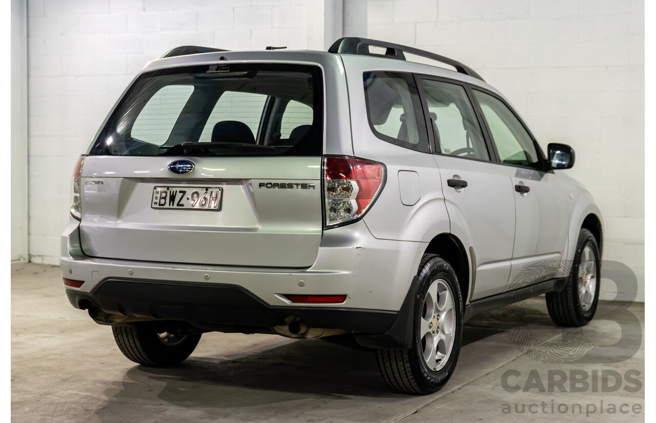 6/2011 Subaru Forester X MY12 4d Wagon Steel Silver Metallic 2.5L