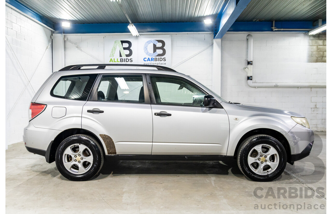 6/2011 Subaru Forester X MY12 4d Wagon Steel Silver Metallic 2.5L