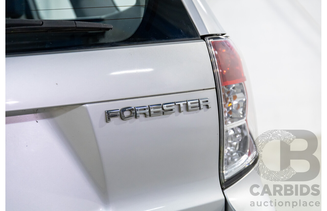 6/2011 Subaru Forester X MY12 4d Wagon Steel Silver Metallic 2.5L