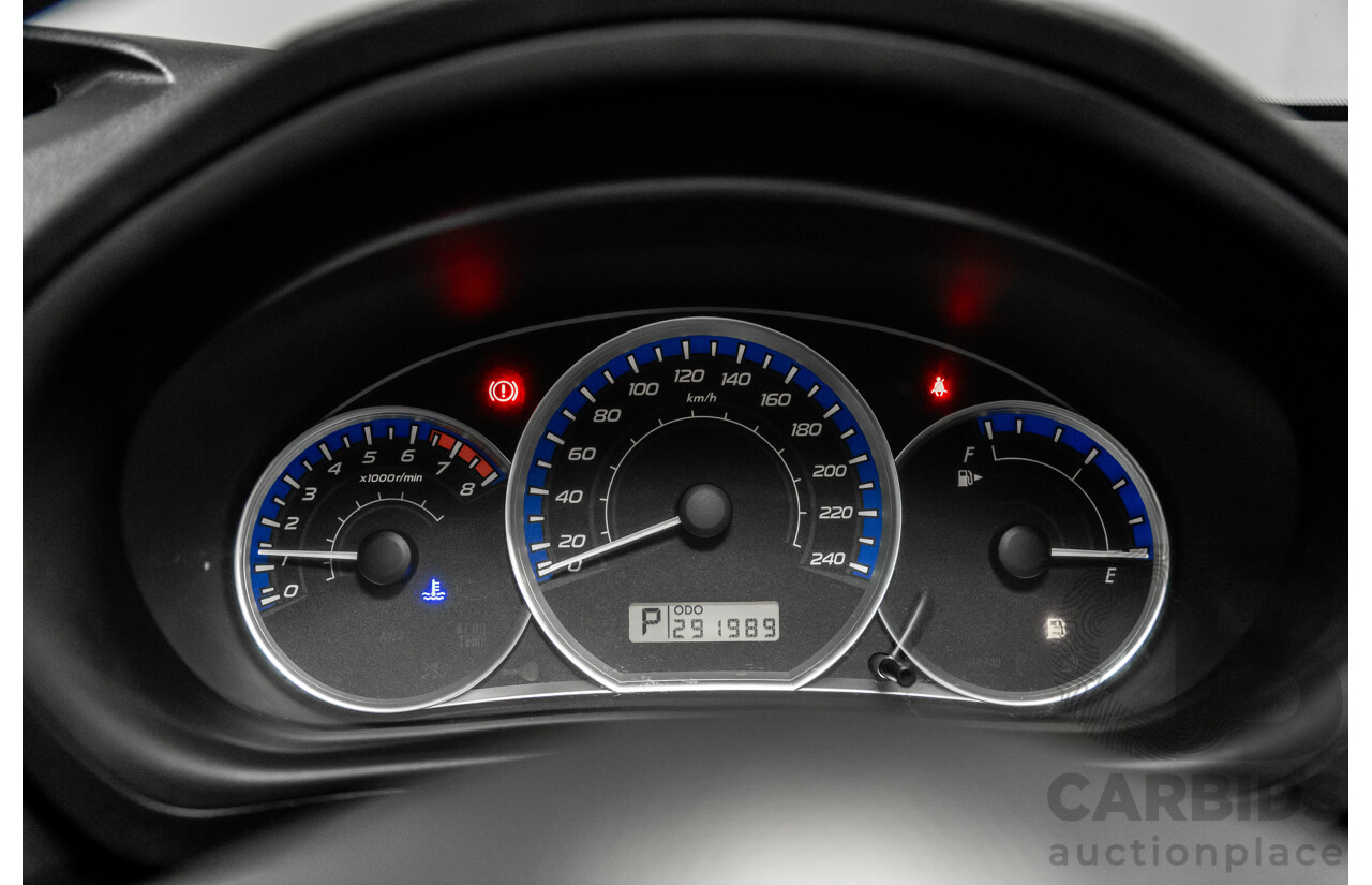 6/2011 Subaru Forester X MY12 4d Wagon Steel Silver Metallic 2.5L