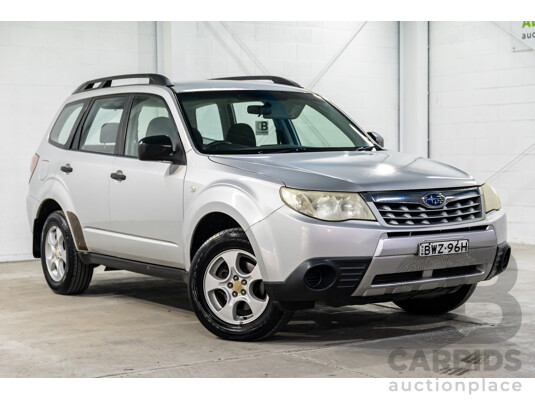 6/2011 Subaru Forester X MY12 4d Wagon Steel Silver Metallic 2.5L