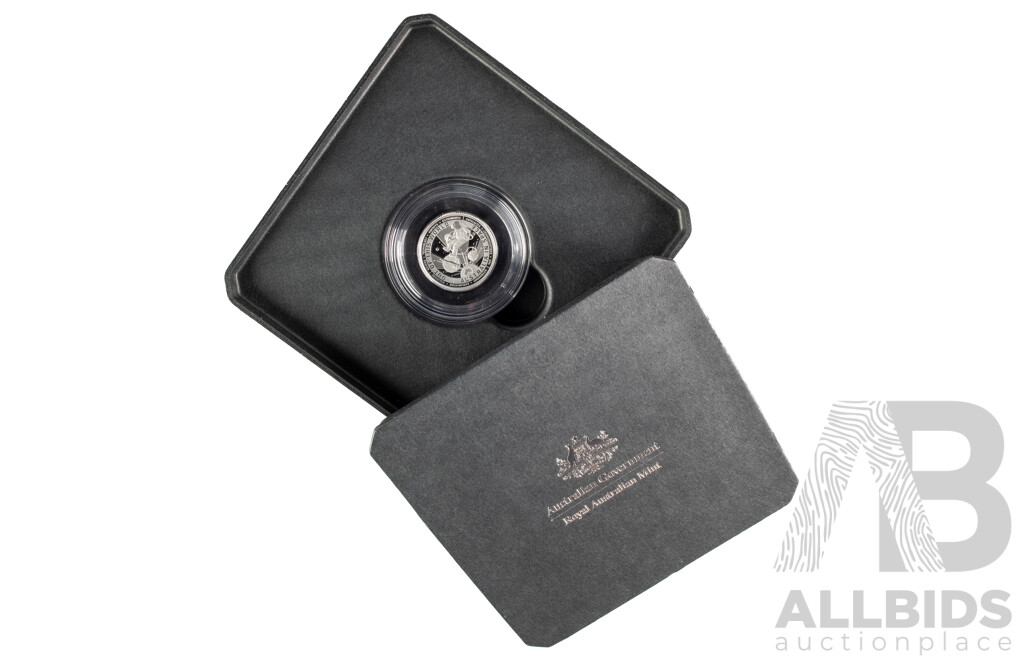 Australian RAM 2024 Silver Proof One Dollar Coin, Australia in Space .999