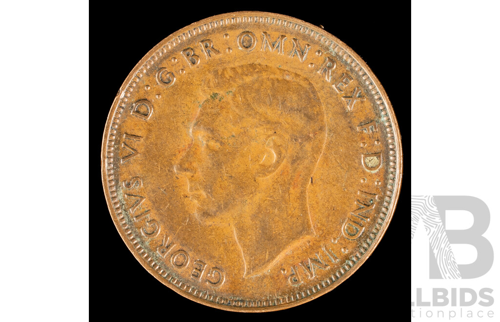 Australian 1946 KGVI Penny