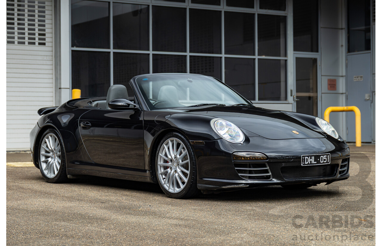 6/2006 Porsche 911 Carrera 4 997 Wide Body 2d Cabriolet Basalt Black Metallic 3.6L - Personal Import 06/14