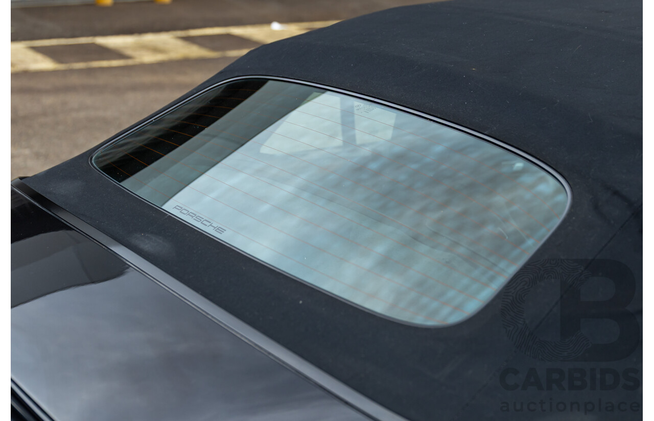 6/2006 Porsche 911 Carrera 4 997 Wide Body 2d Cabriolet Basalt Black Metallic 3.6L - Personal Import 06/14