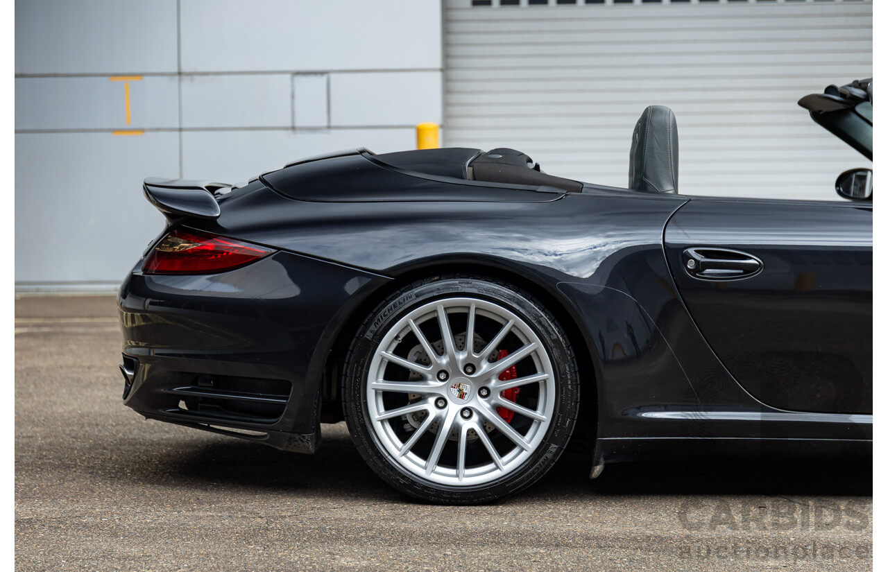 6/2006 Porsche 911 Carrera 4 997 Wide Body 2d Cabriolet Basalt Black Metallic 3.6L - Personal Import 06/14