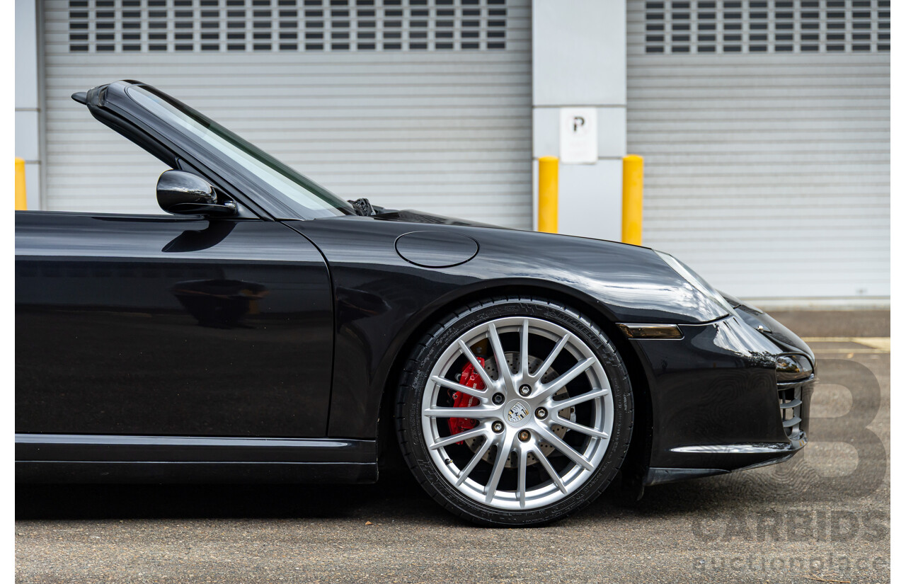 6/2006 Porsche 911 Carrera 4 997 Wide Body 2d Cabriolet Basalt Black Metallic 3.6L - Personal Import 06/14