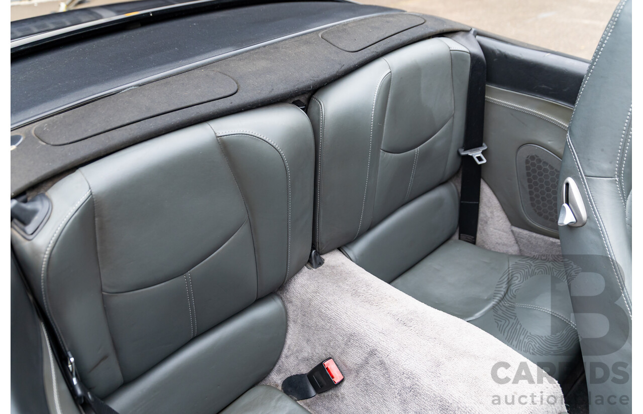 6/2006 Porsche 911 Carrera 4 997 Wide Body 2d Cabriolet Basalt Black Metallic 3.6L - Personal Import 06/14
